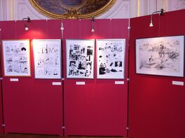 Expo versailles 20011..elle est trop lourde d'encre.. elle a glissé dans son cadre Expo versailles 20011..elle est trop lourde d'encre.. elle a glissé dans son cadre
