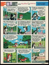Page 13 du fascicule Spirou 1463 du 28 avril 1966. Page 13 du fascicule Spirou 1463 du 28 avril 1966.
