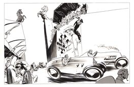 Al Severin - Al Séverin - Harry - Race - Original Illustration