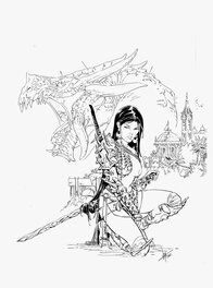 La Geste des Chevaliers Dragons - Original Cover