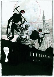 Julie Rocheleau - La colère de Fantomas Tout l'or de Paris - Couverture originale