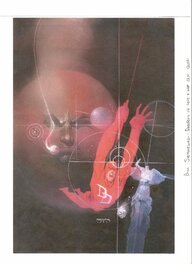 Bill Sienkiewicz - Daredevil Love and War - Original Cover