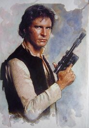 Fabrice Le Hénanff - Han solo - Illustration originale