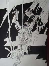 VP - Ditko spiderman - Illustration originale