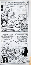 Détail bande 35B de la planche. Détail bande 35B de la planche.