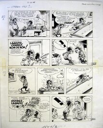Comic Strip - Gaston Lagaffe - gag 482