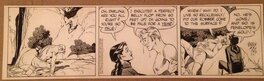 Warren Tufts - Casey Ruggles daily 29/3/1954 - Comic Strip