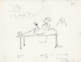 Tomi Ungerer - Surprise - Original Illustration