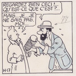 1944 - Hergé, Tintin: Les 7 boules de Cristal © HERGE MOULINSART