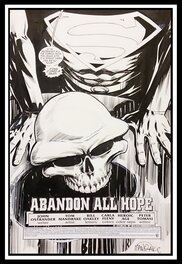 Tom Mandrake - Couverture page de garde Originale Martian Manhunter par Tom MANDRAKE - Comic Strip