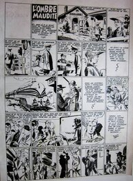 Jean Pape - L'ombre maudite - Inspecteur O'Brien - Planche originale