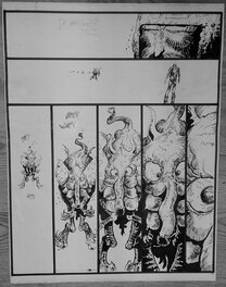 Philippe Druillet - MIRAGE Planche Originale page 59 DRUILLET philippe - Planche originale