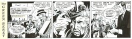 Joe Kubert - Tales of the Greeb Berets strip . 13 / 9 / 1967 . - Planche originale