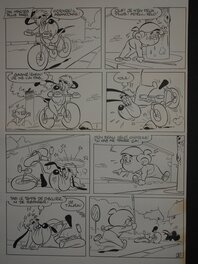 Gen-Clo - Droopy - D'un vélo l'autre- planche 3