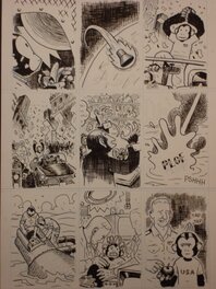 Planche originale - Witko Nikola - Kosmo Tome 1 - Planche