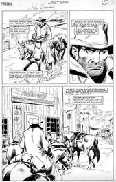 John Buscema - A Man named Frank (Punisher Western) - Original art