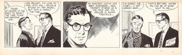 Alex Raymond - Rip Kirby 1954 - Planche originale