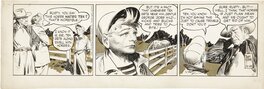 Frank Godwin - Rusty Riley 1954 - Planche originale