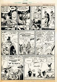 Will Eisner - The Spirit 1949 - Planche originale