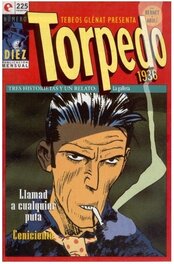 Torpedo. Cover comic-book Nº 10. Spain. Torpedo. Cover comic-book Nº 10. Spain.