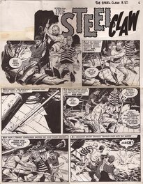 Jesús Blasco - The Steel Claw 1963 - Comic Strip