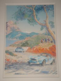 Denis Sire - Le TOUR DE CORSE - Original Illustration