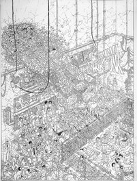 Geof Darrow - I forgot - Planche originale