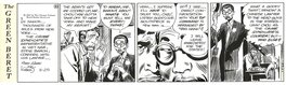 Joe Kubert - Tales of the Green Berets strip . 25 / 8  / 1967 . - Comic Strip