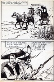 Jean Pape - Zorro n°14, planche 2, SFPI - Planche originale
