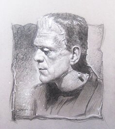 Greg Staples - Frankenstein - Illustration originale