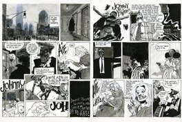 Blutch - Waldo's Bar - récit :"Blonde Magic Woman" - Pl 2+3 - Comic Strip