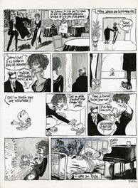 Blutch - Waldo's Bar - récit: "Un poussin avec une mitraillette" - Planche de fin - Comic Strip