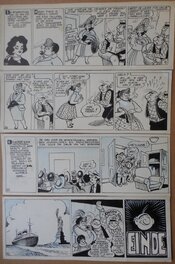 Marc Sleen - De bende van de zwarte kous - eindpagina - Comic Strip