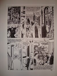 Jacques Tardi - Nestor BURMA - Planche originale