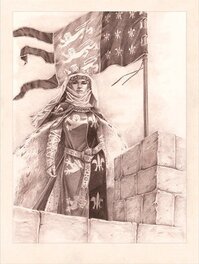 Sérigraphie du TT Isabelle , la Louve de France - BDMust Sérigraphie du TT Isabelle , la Louve de France - BDMust