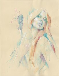 Marta Nael - Elle. - Illustration originale