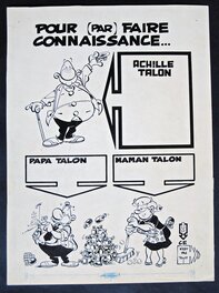 Greg - Achille Talon - Pour (par)faire connaissance - planche 01. - Comic Strip