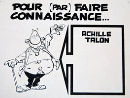 Présentation d’Achille Talon.