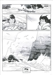 Planche originale - Bonhomme - Esteban - La survie