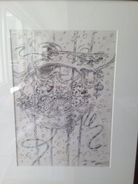 Batem - Marsupilami - Original Illustration