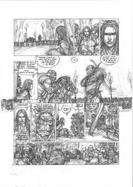 Verso crayonné de la planche Verso crayonné de la planche