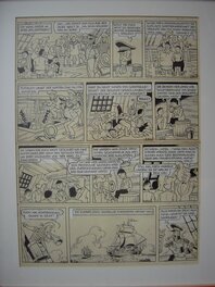 Willy Vandersteen - Suske en Wiske - Bob et Bobette - Planche originale