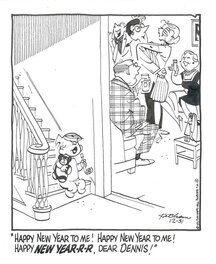 Hank Ketcham - Dennis the Menace - Planche originale