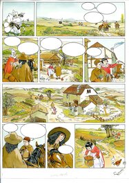 Daniel Redondo - La MARQUE DE LA SORCIÈRE-  TOME.4 L'ANGE DÉCHU. PAGE 13 1990 - Comic Strip
