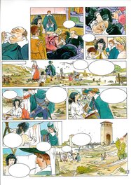 Daniel Redondo - La MARQUE DE LA SORCIÈRE-  TOME.4 L'ANGE DÉCHU. PAGE 61. 1990 - Comic Strip