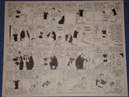 Elzie Crisler Segar - Popeye THIMBLE THEATRE - Planche originale