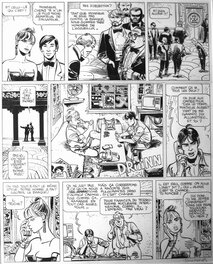 Jean-Claude Mézières - Valérian et Laureline agents spatio-temporels - Tome 13 - Sur les frontières - Planche originale