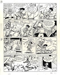 Le Scrameustache - Comic Strip