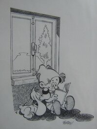 Laurent Verron - Boule et Bill - Original Illustration