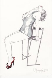 Giovanna Casotto - Pin-Up - Illustration originale
